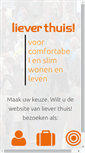 Mobile Screenshot of lieverthuis.info